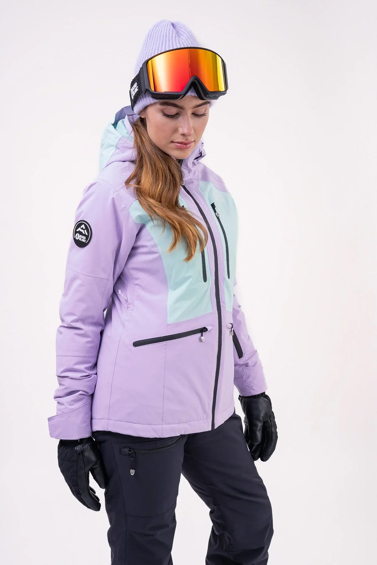 Ski jacket women's - SNOW-SQUALL violet – image 3