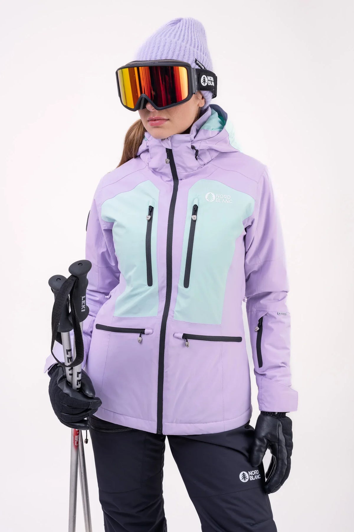 Ski jacket women's - SNOW-SQUALL violet – image 5