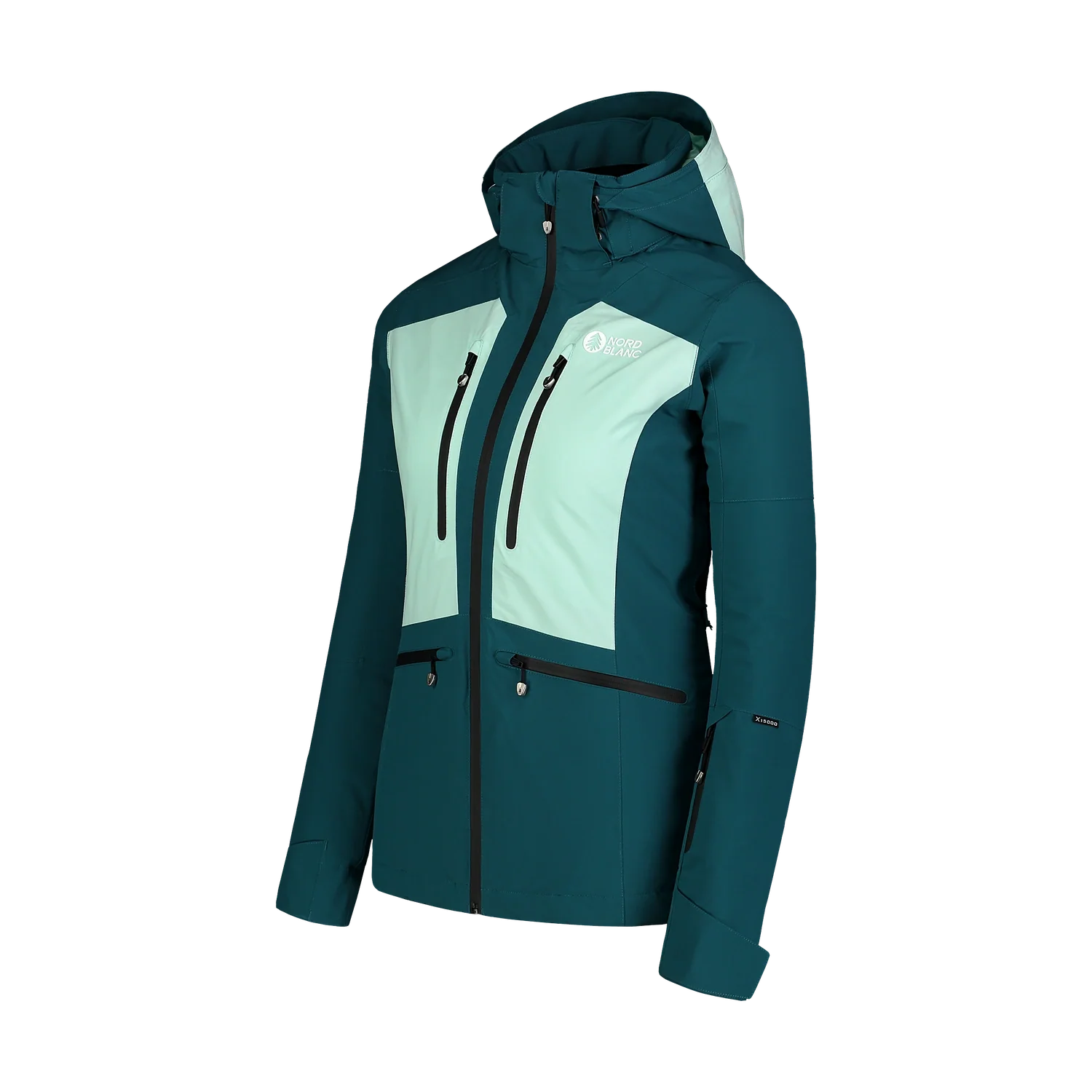 Ski jacket women's - SNOW-SQUALL green-12