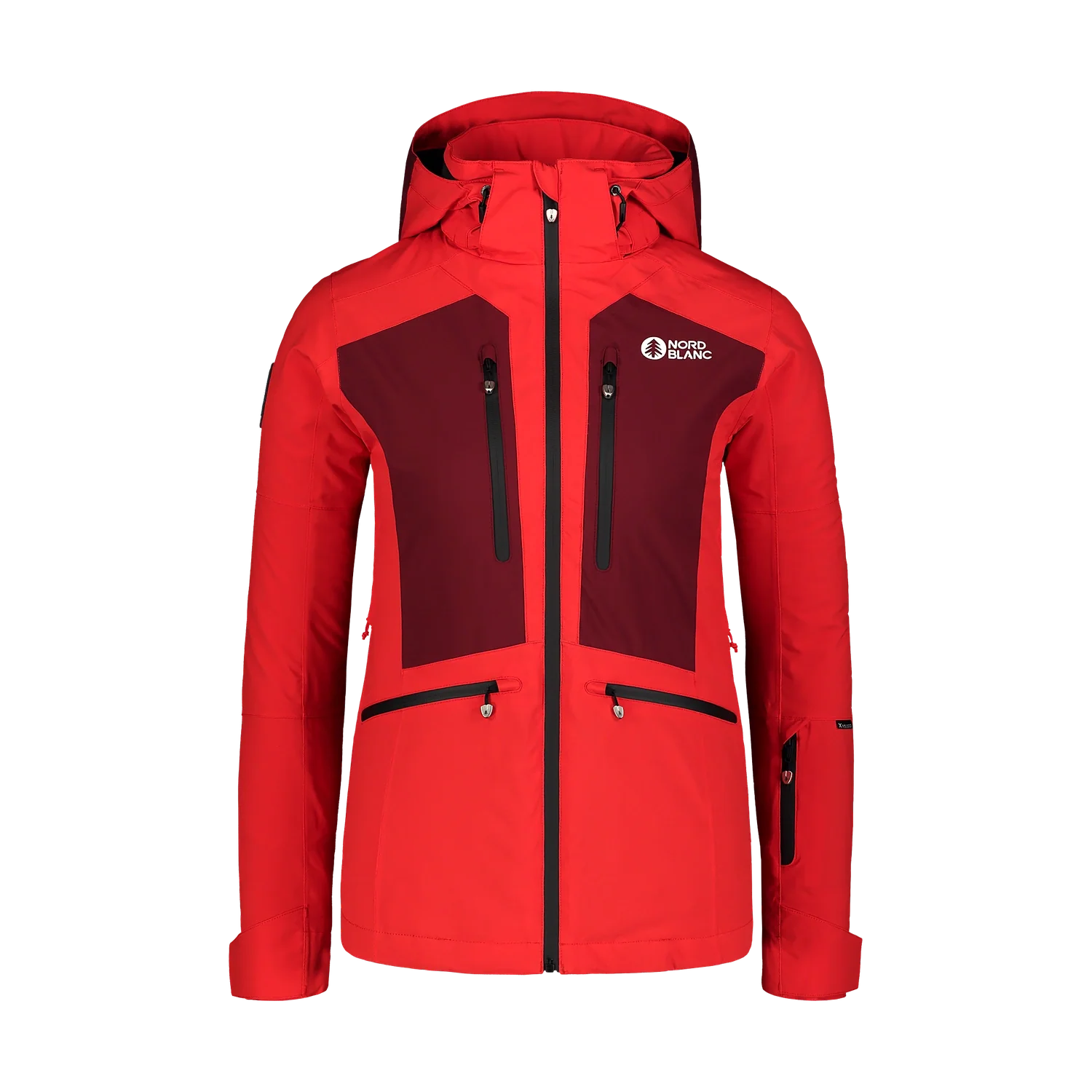 Skijacke Damen - SNOW-SQUALL rot-1