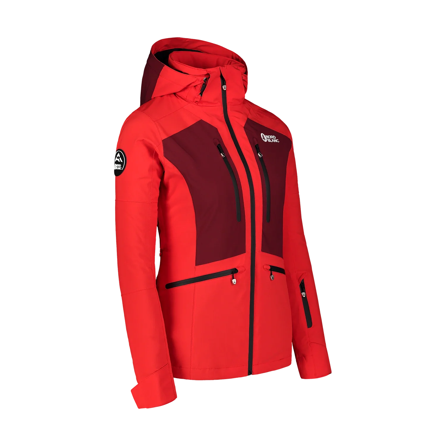 Skijacke Damen - SNOW-SQUALL rot-7