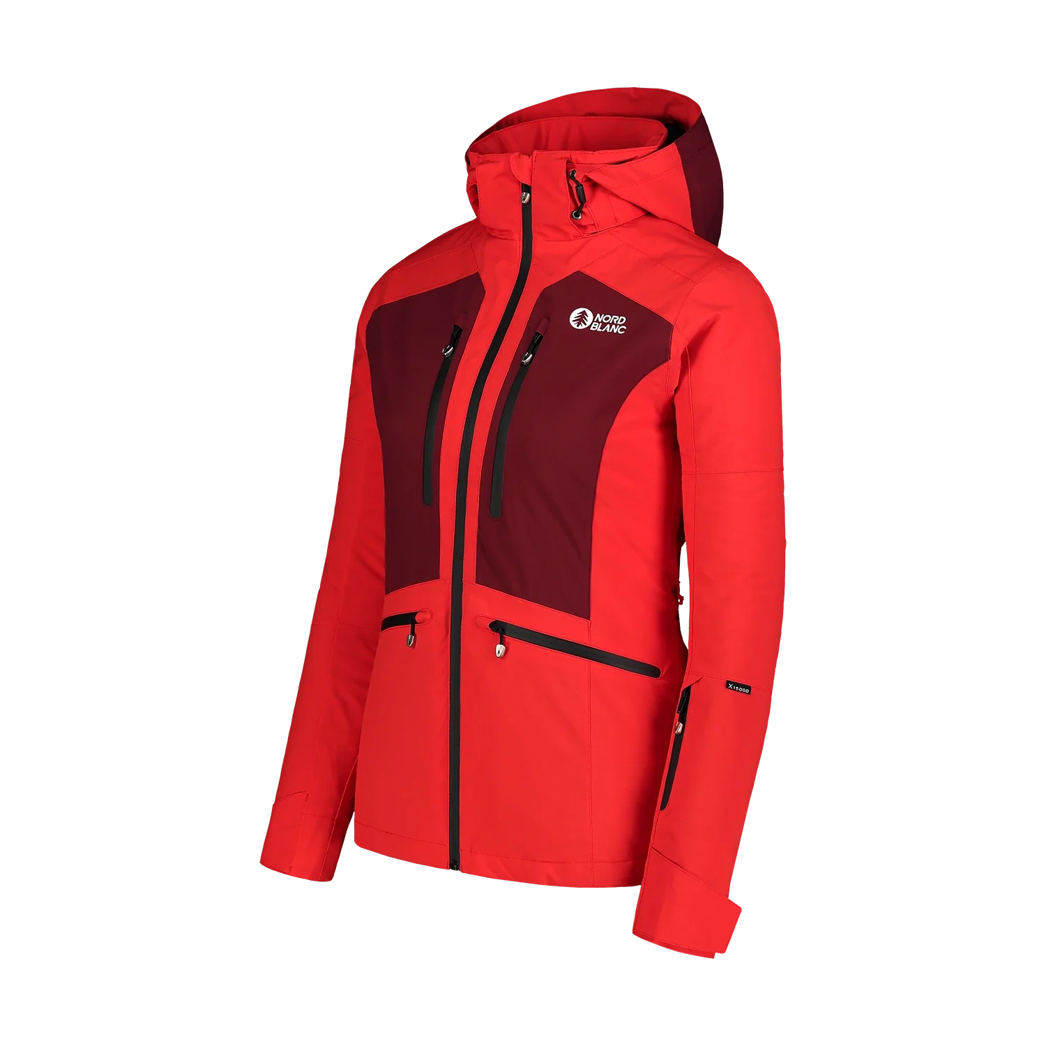Skijacke Damen - SNOW-SQUALL rot-10