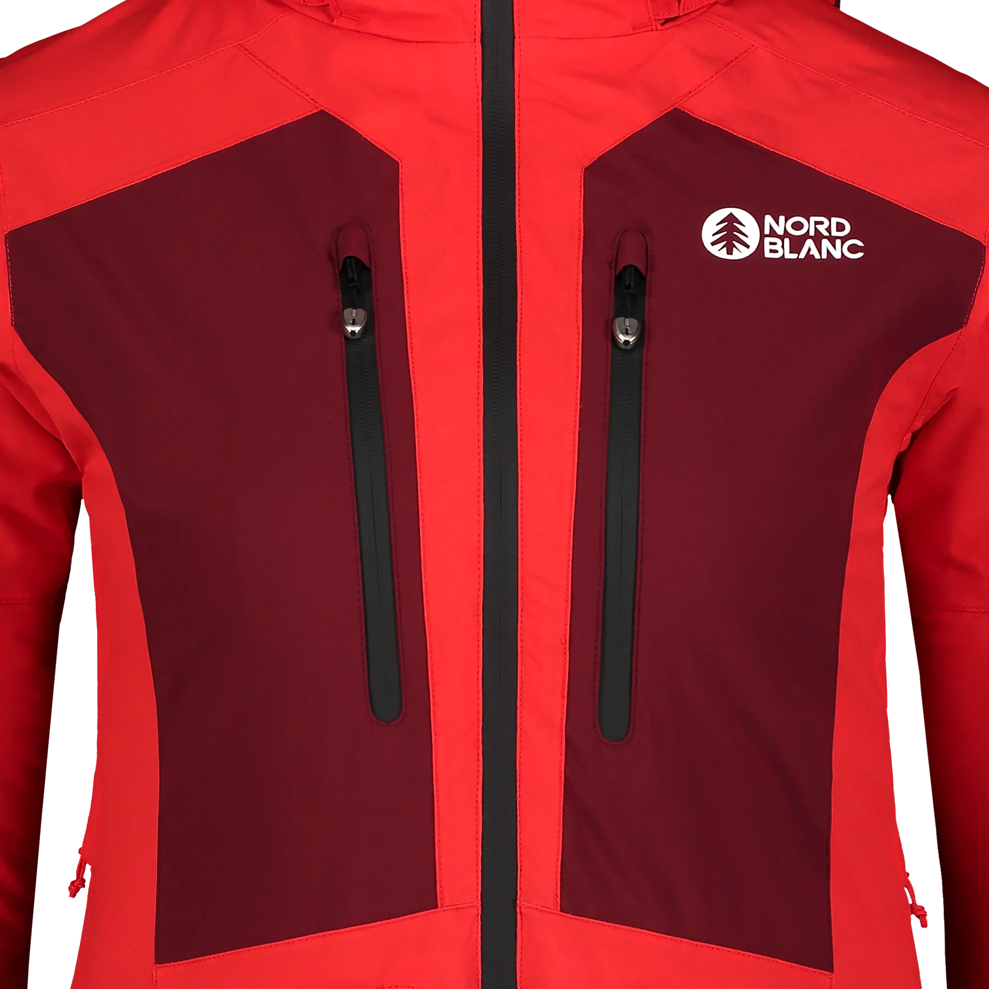 Skijacke Damen - SNOW-SQUALL rot-13