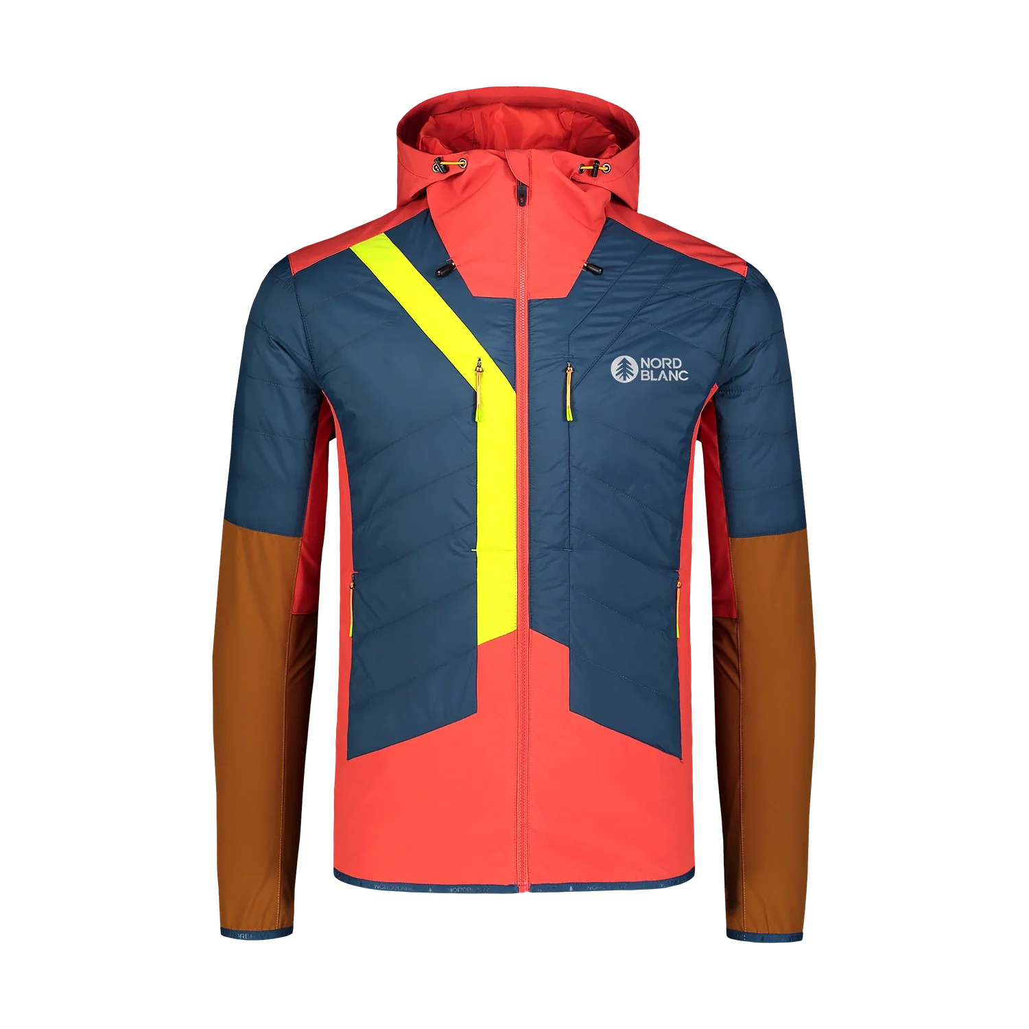 Sportjacke Herren - STRUCTURED orange