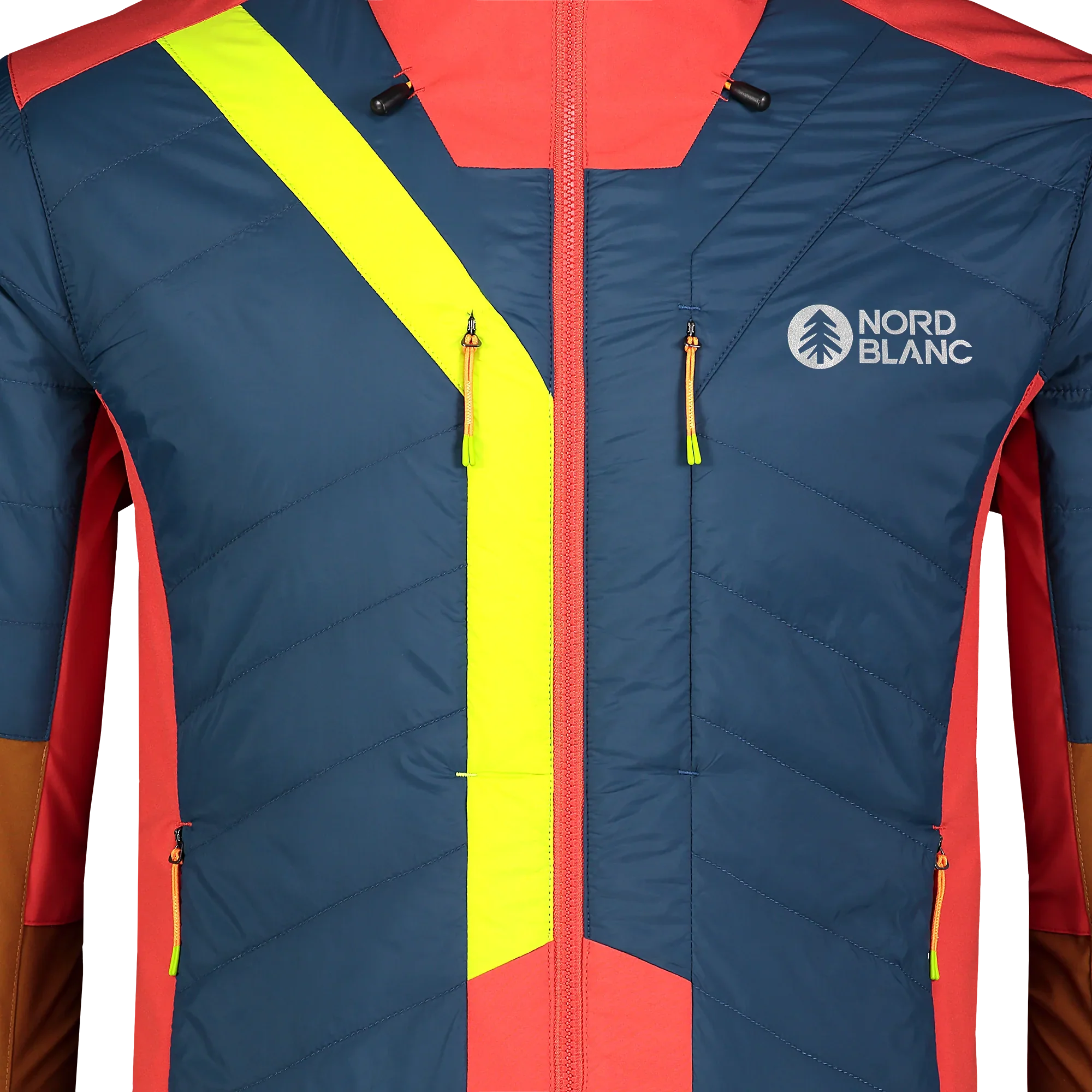 Sports jacket men's - STRUCTURED orange-6