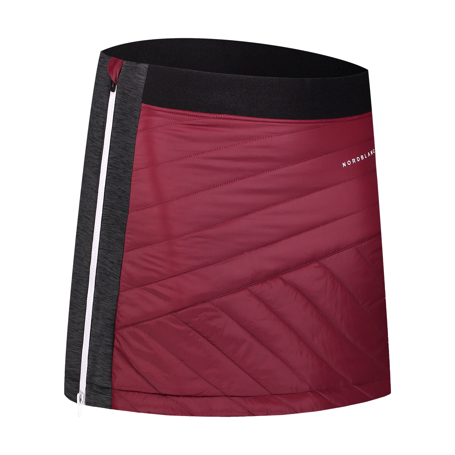 Winter skirt women's - VISTA wine red-5