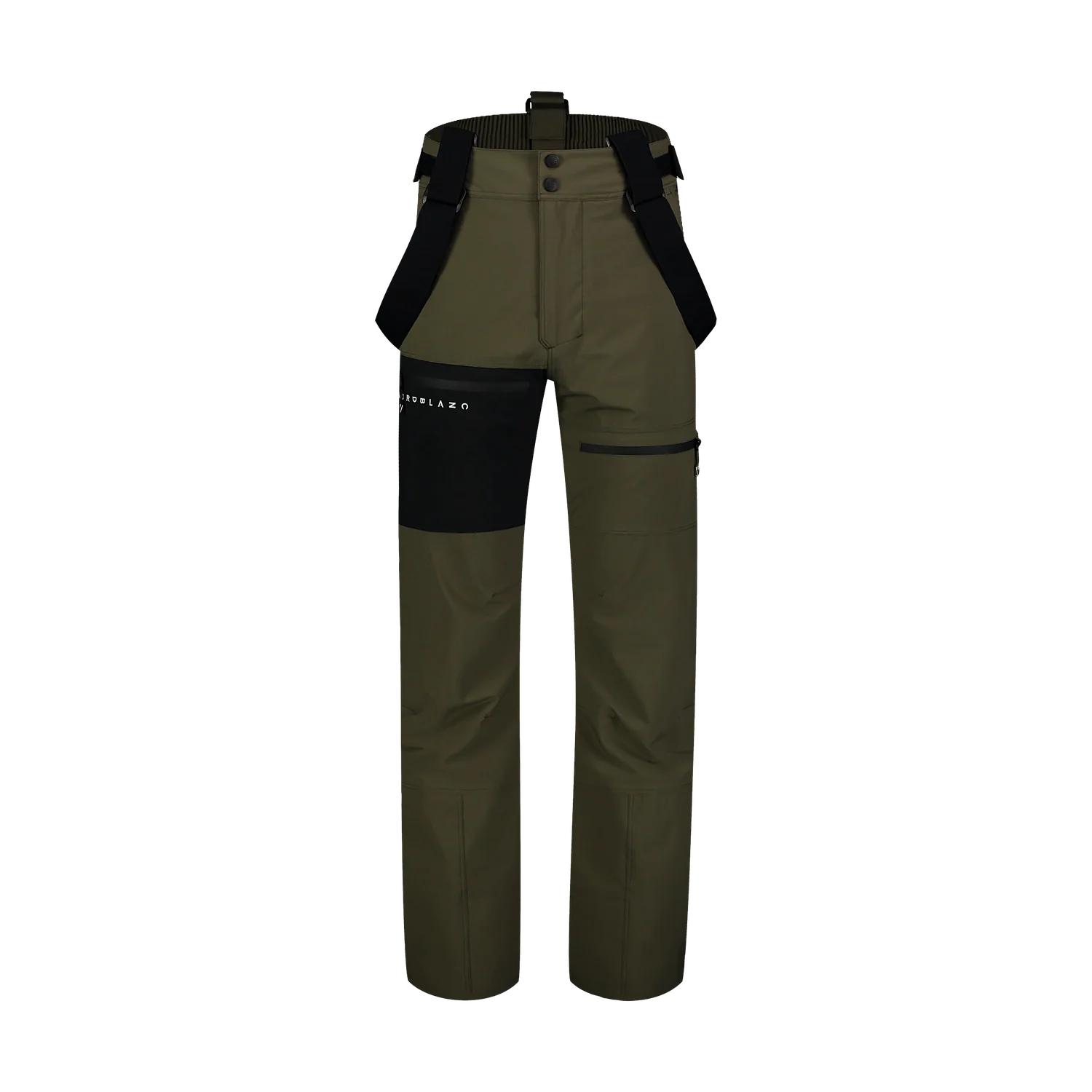 Ski pants men's - SLIDE khaki-1