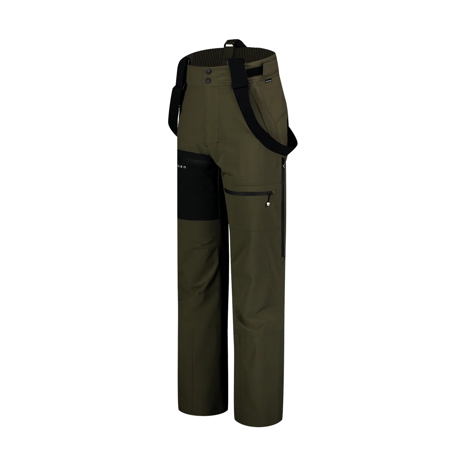 Ski pants men's - SLIDE khaki-2