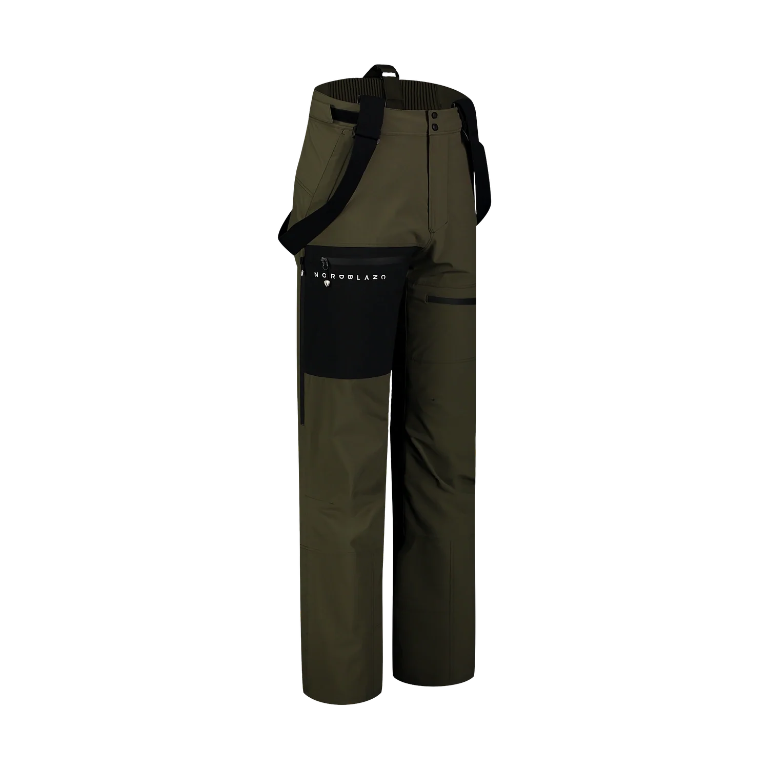 Ski pants men's - SLIDE khaki-3