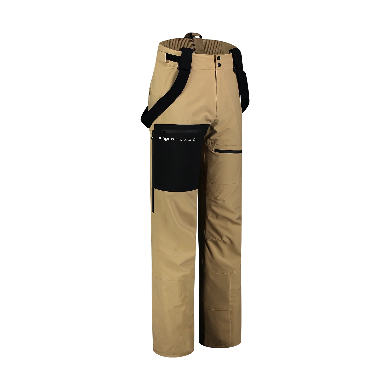 Pantaloni de schi pentru bărbați - SLIDE bej-4