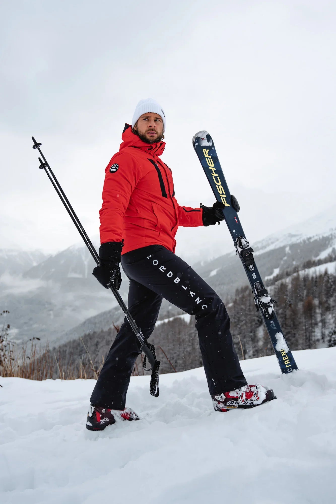 Skihose Herren - SLALOM schwarz-3