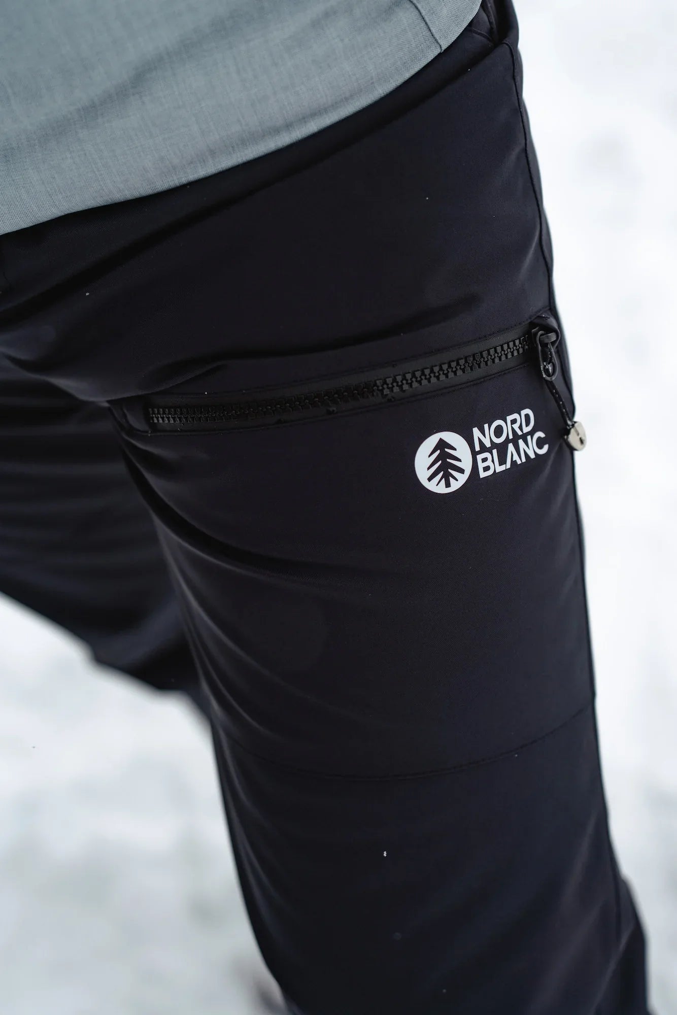 Skihose Herren - SLALOM schwarz-5