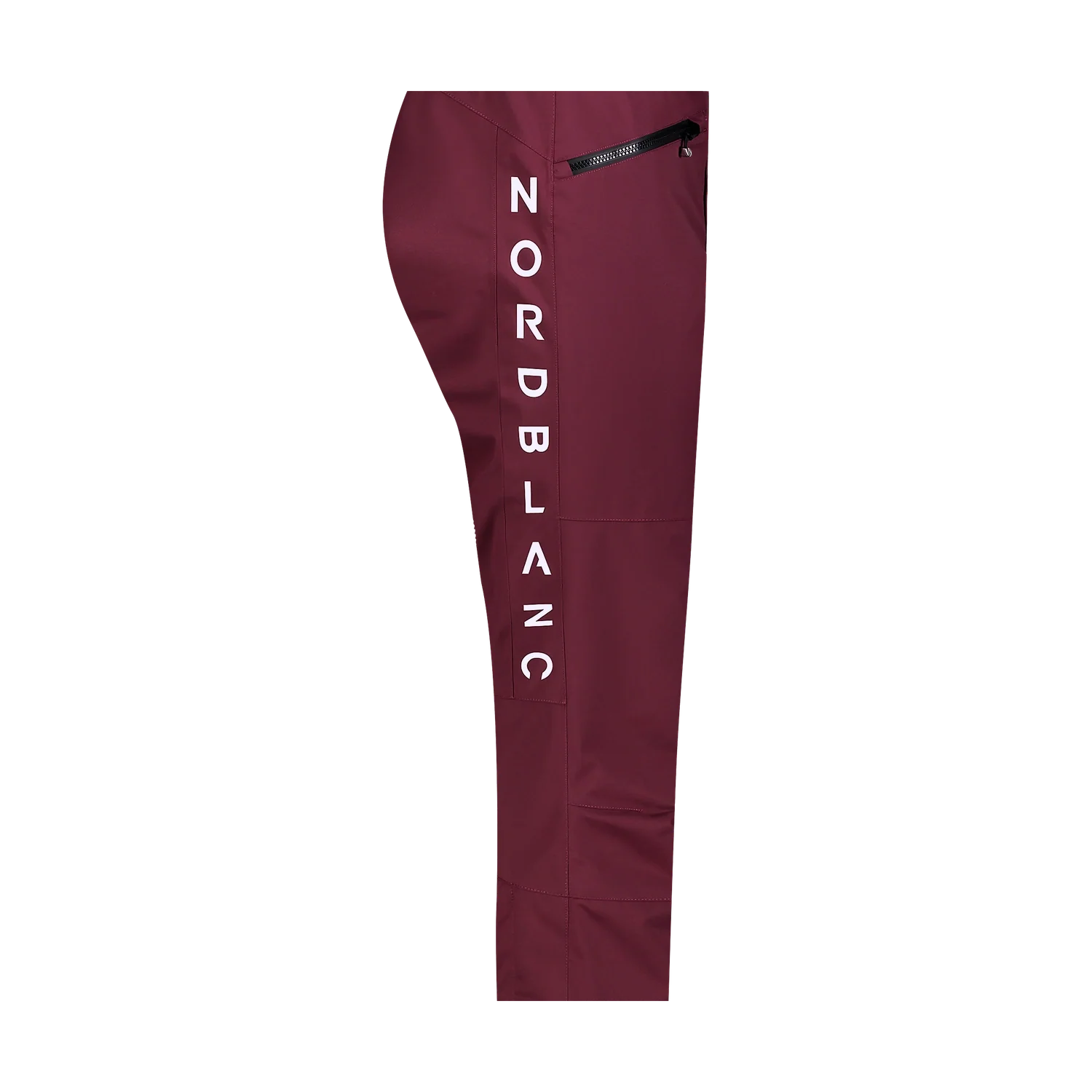 Ski pants men's - SLALOM wine red-9