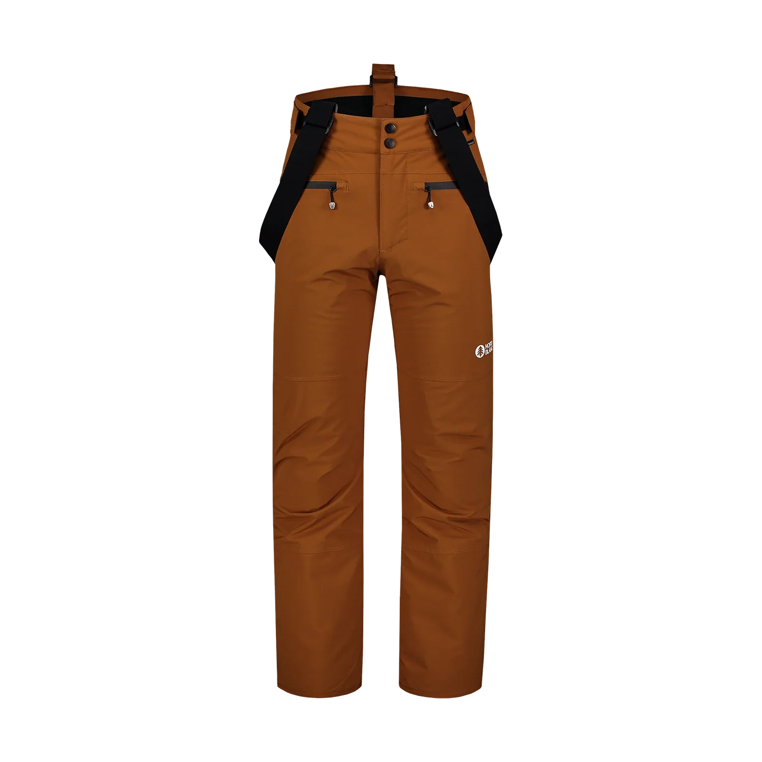 Ski pants men's - SNOWCAT brown-1
