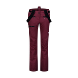 Ski pants women's - SNOWBALL wine red