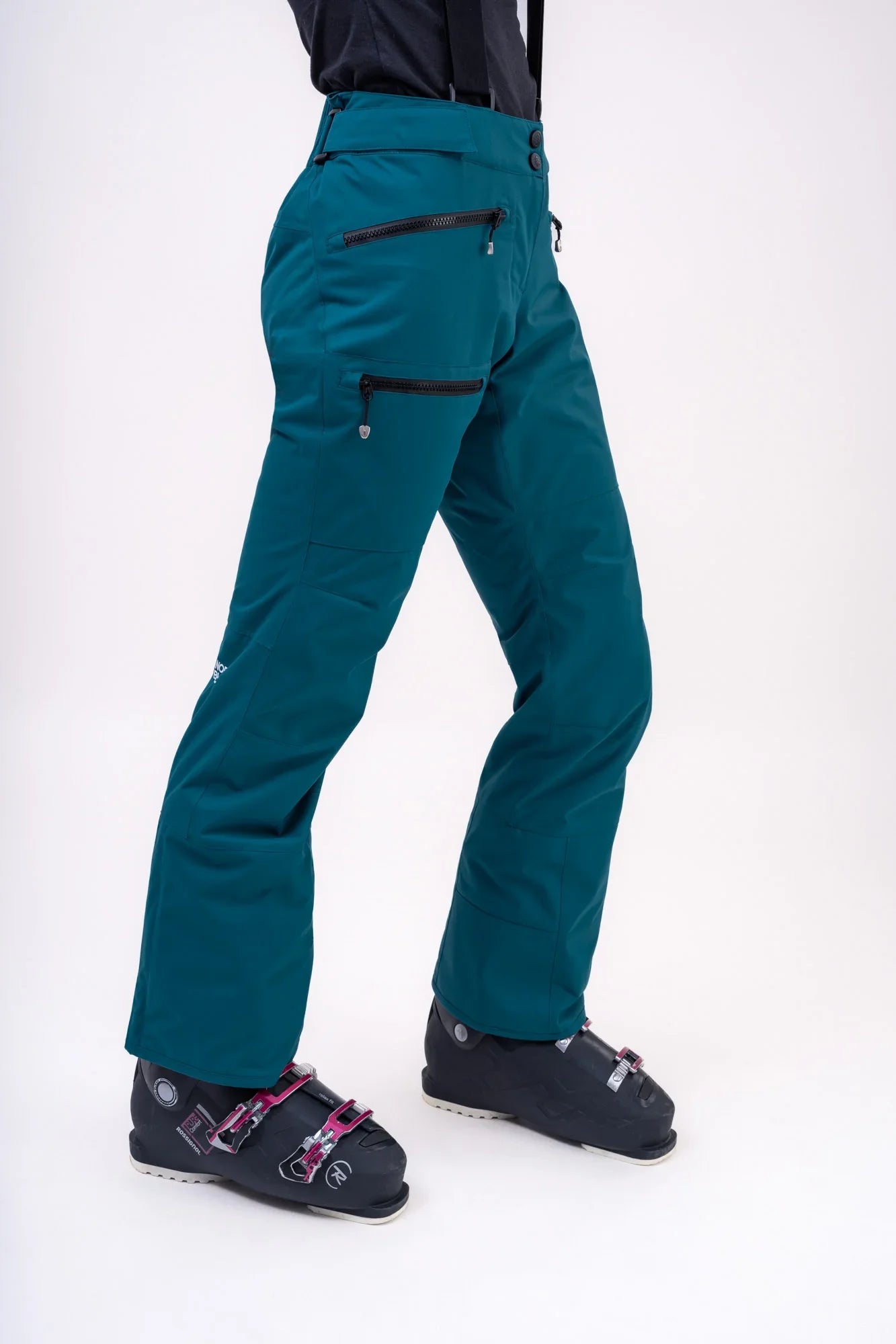 Ski pants women's - SNOWBALL green-2