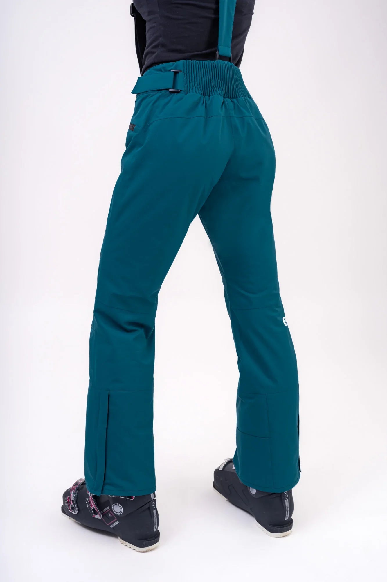 Ski pants women's - SNOWBALL green-3