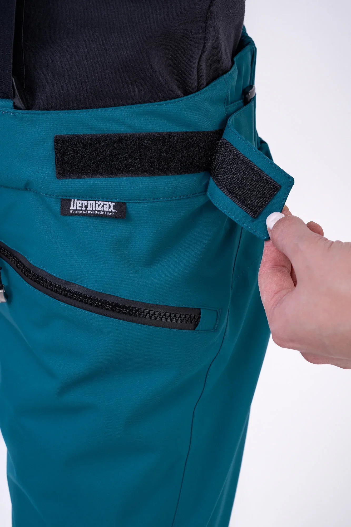 Ski pants women's - SNOWBALL green-5