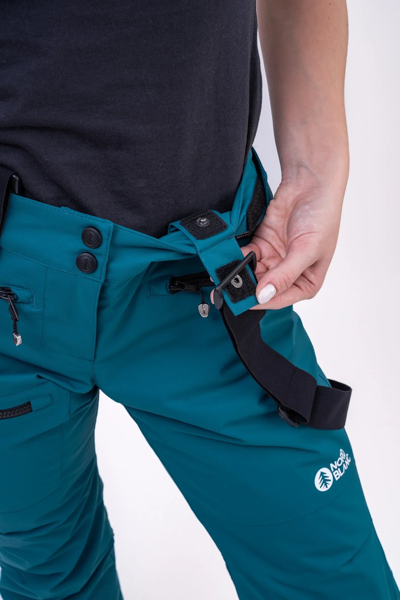 Ski pants women's - SNOWBALL green-8