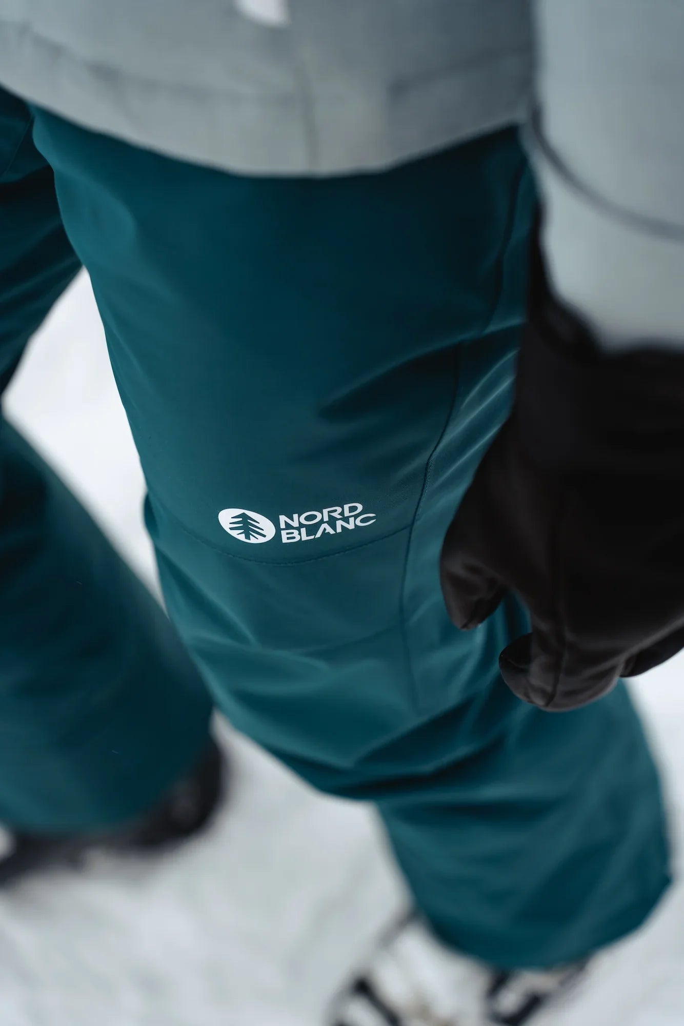 Ski pants women's - SNOWBALL green-12