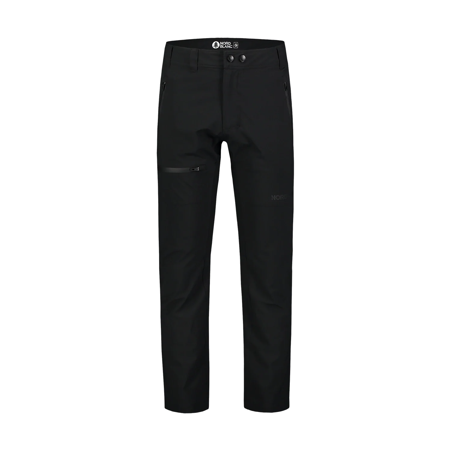 Nodootporne outdoor hlače muške - ERGONOMICAL crne-1