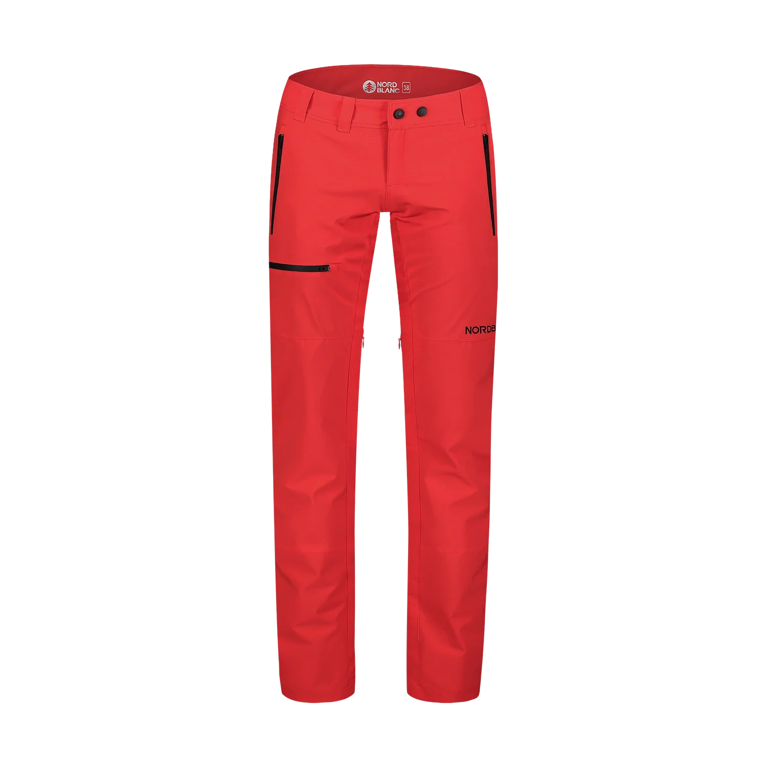 Wasserdichte Outdoorhose Damen - BOBBISH rot