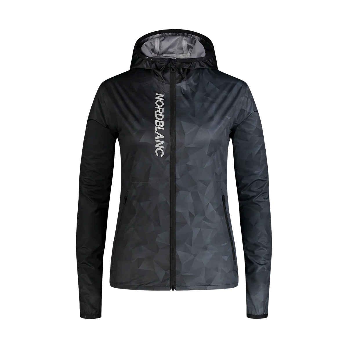 Jachetă impermeabilă ușoara softshell pentru femei - DIVERSITY negru