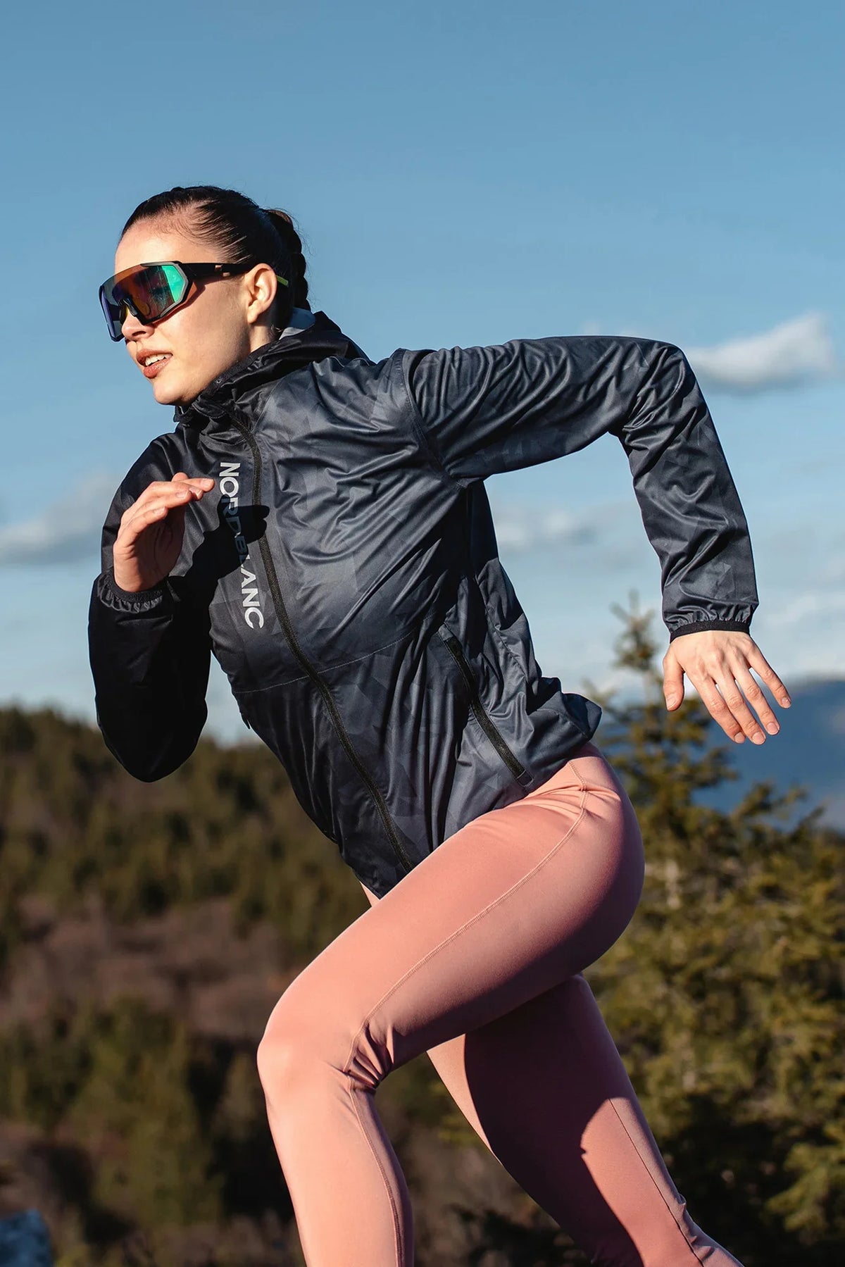 Waterproof softshell jacket women's - DIVERSITY black – image 3