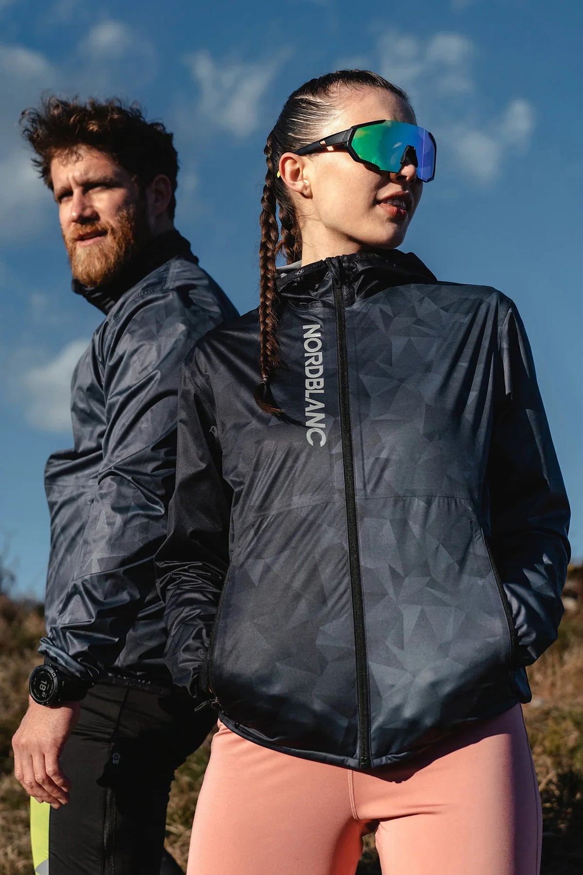 Waterproof softshell jacket women's - DIVERSITY black – image 4