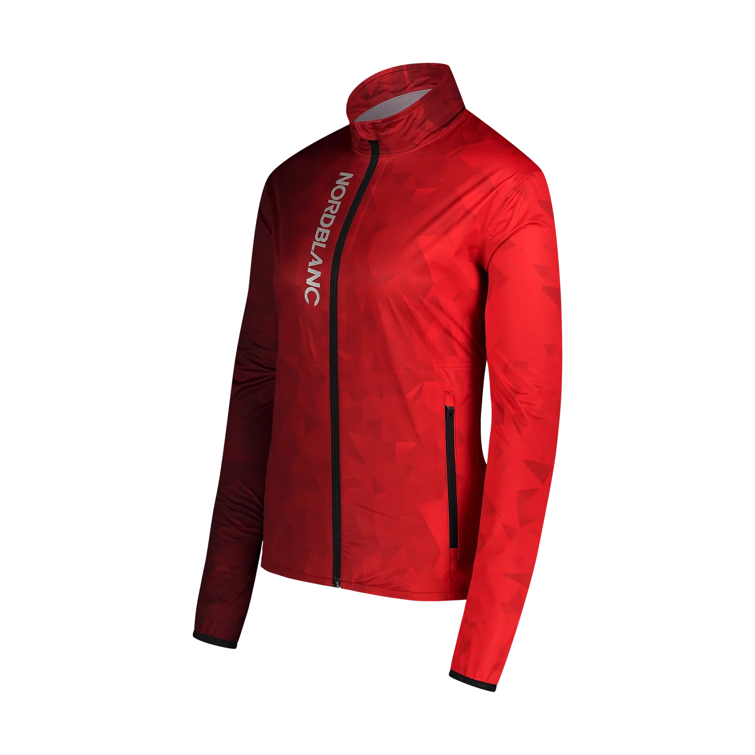 Jachetă impermeabilă ușoara softshell pentru femei - RIDER roșu-3