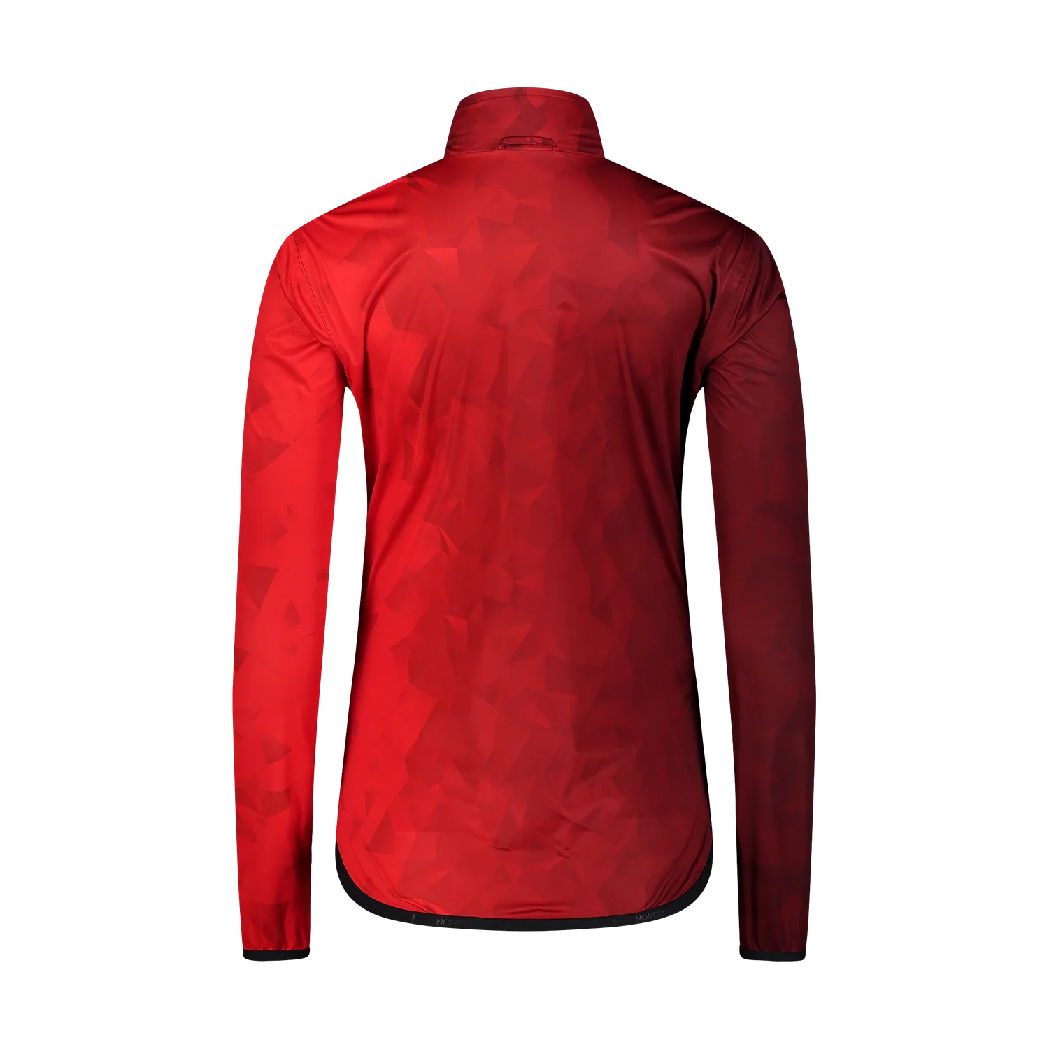 Jachetă impermeabilă ușoara softshell pentru femei - RIDER roșu-4