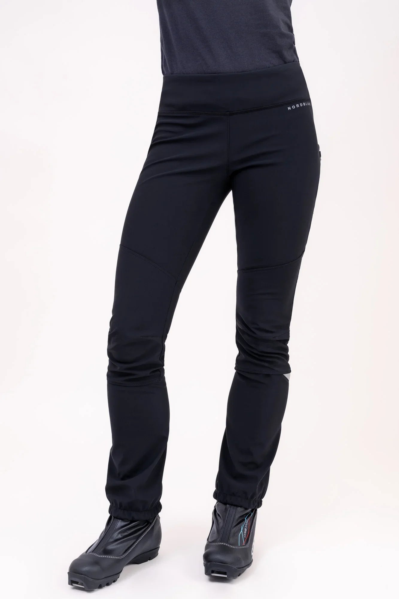 Waterproof insulated leggings women's - PANORAMA black-2