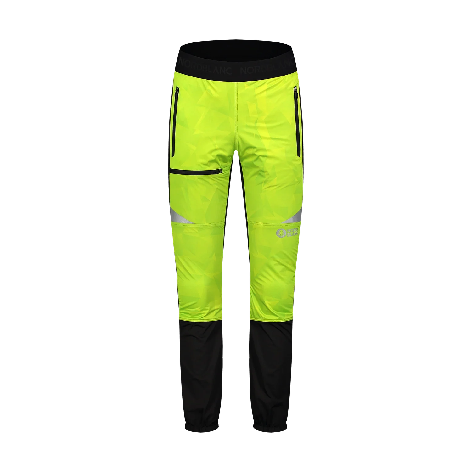 Light waterproof softshell pants men's - HARDPACK yellow