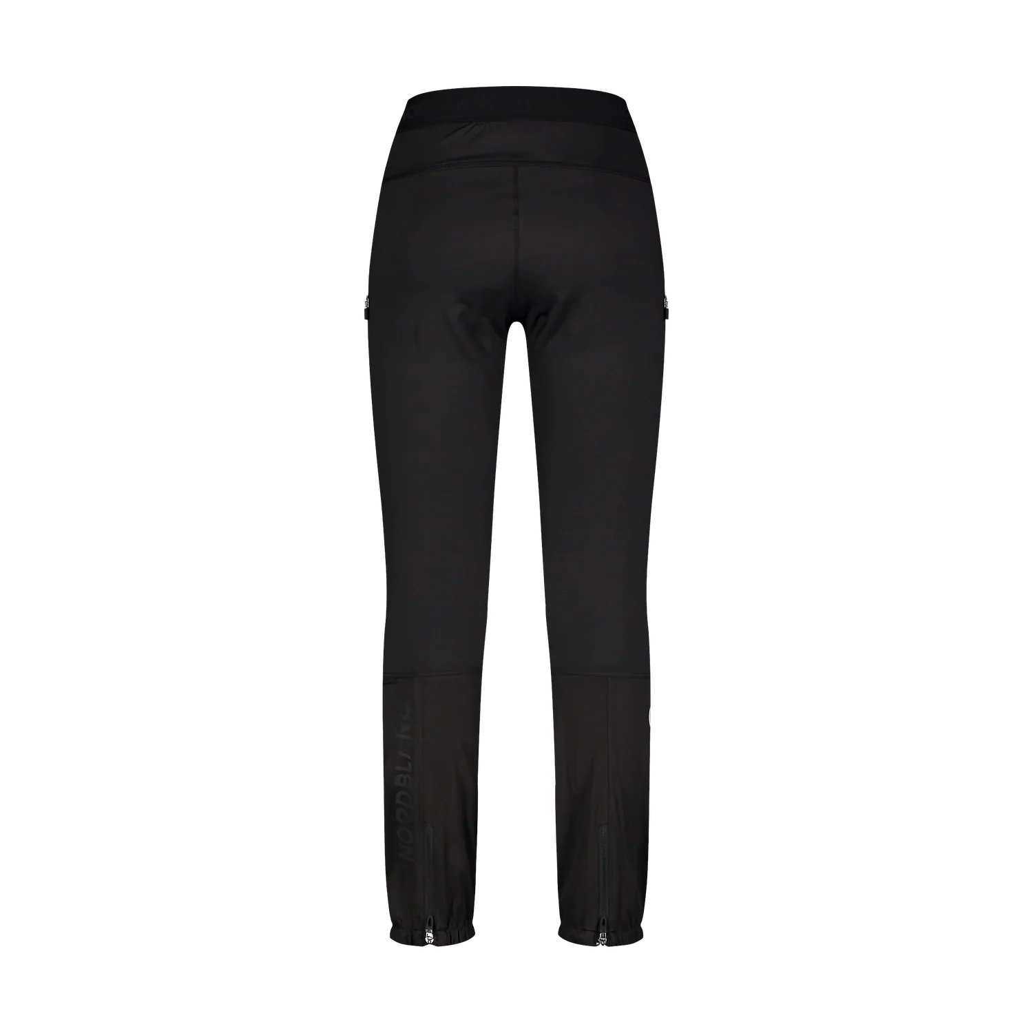 Light waterproof softshell pants with fleece men's - HARDPACK black-4