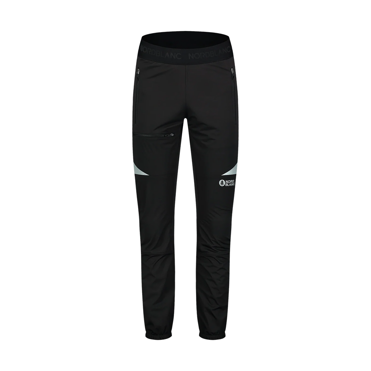 Leichte wasserdichte Softshellhose Herren - HARDPACK schwarz