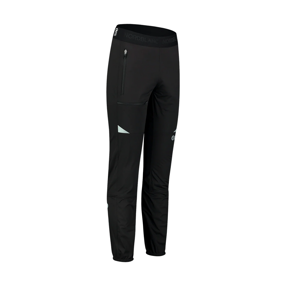 Leichte wasserdichte Softshellhose Herren - HARDPACK schwarz – Bild 10