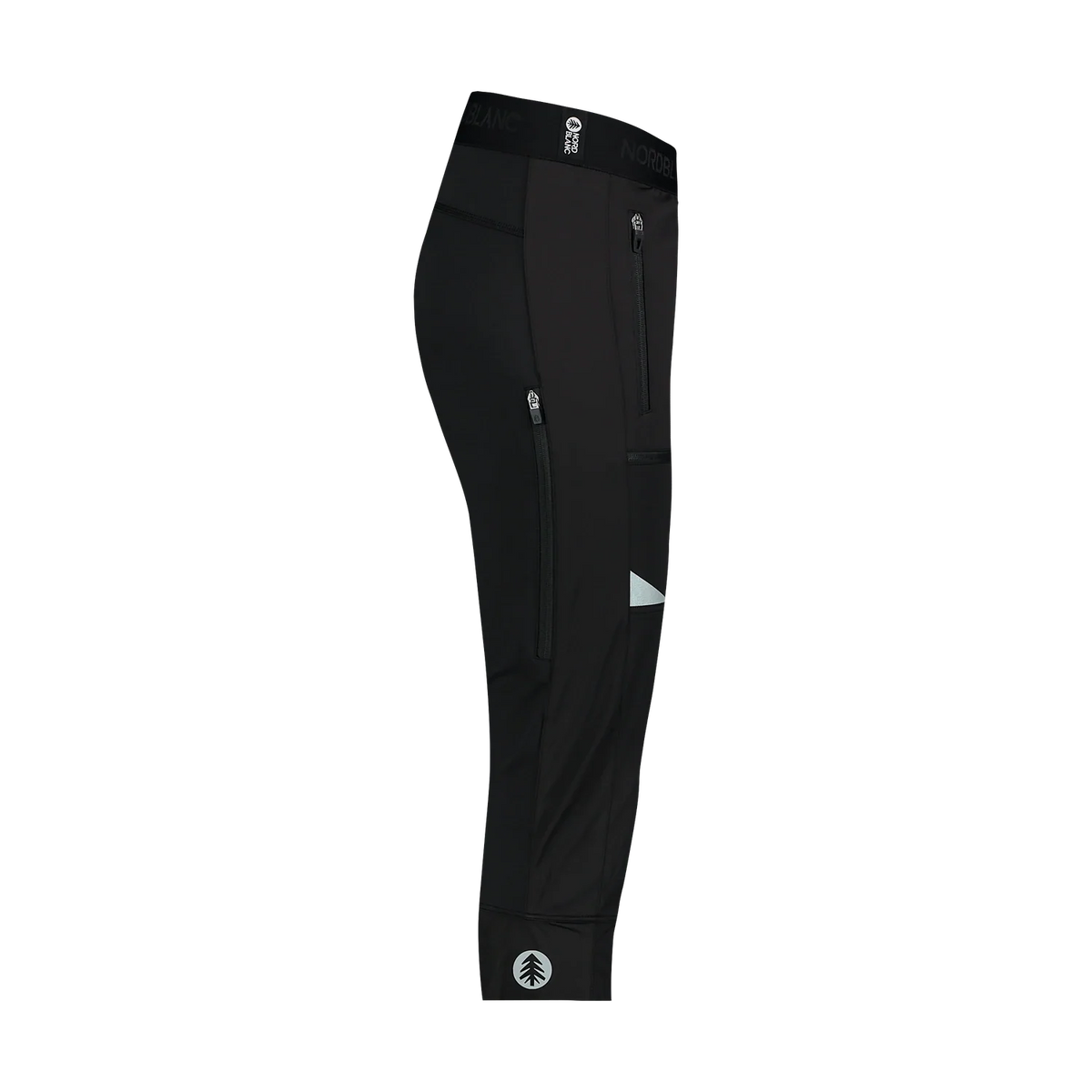 Leichte wasserdichte Softshellhose Herren - HARDPACK schwarz – Bild 12