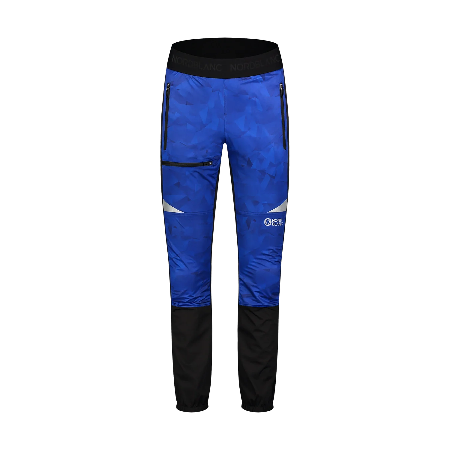 Light waterproof softshell pants men's - HARDPACK blue