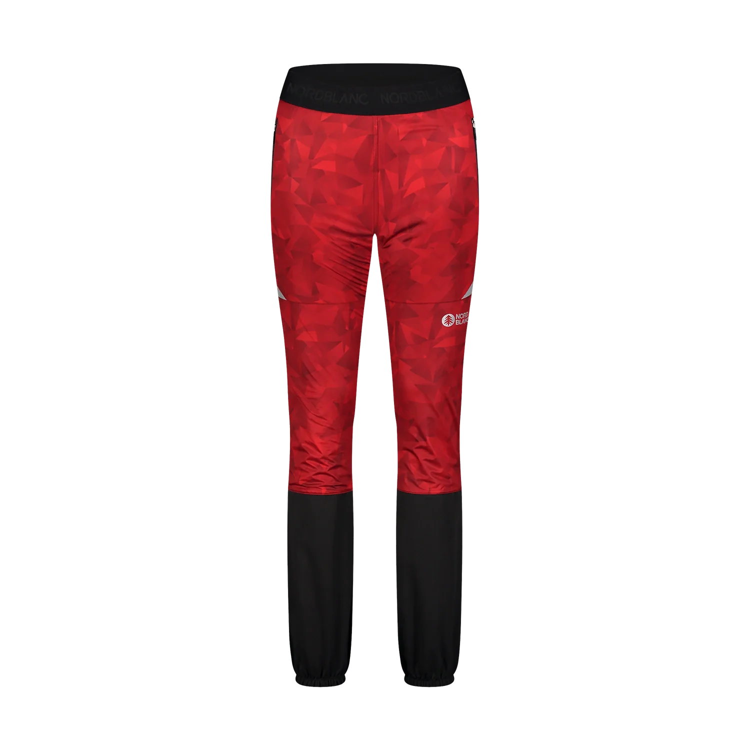 Lagane vodootporne softshell hlače ženske - AESTHETIC crvene-1