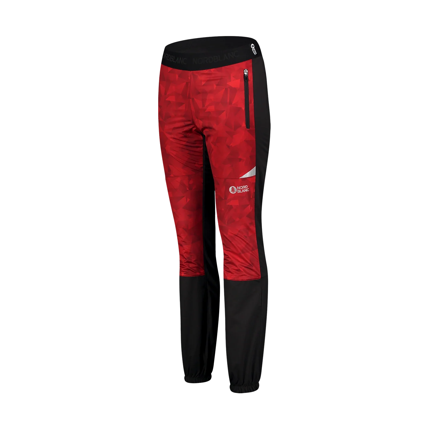 Lagane vodootporne softshell hlače ženske - AESTHETIC crvene-2