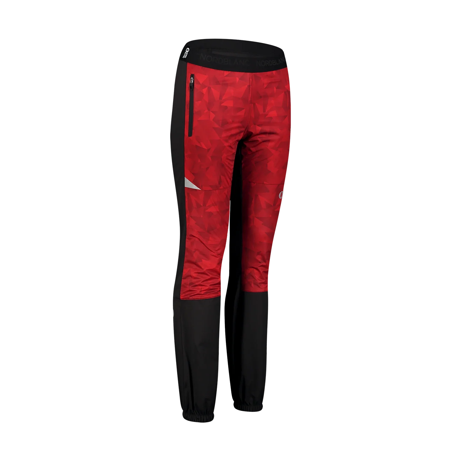 Lagane vodootporne softshell hlače ženske - AESTHETIC crvene-5