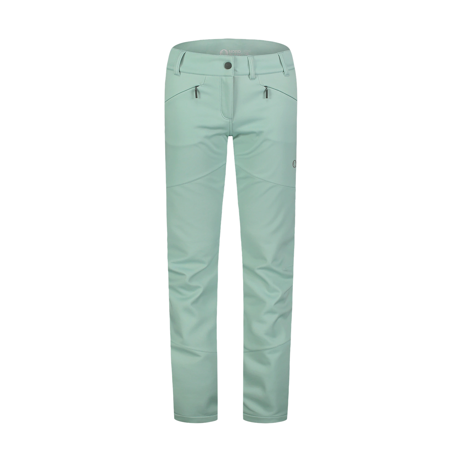 Fleece Gefüttert Softshellhose Damen - OUTING grün