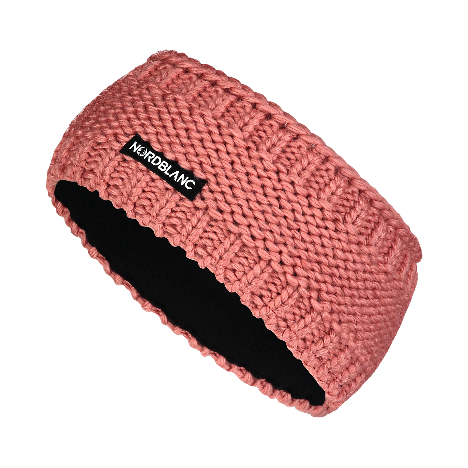 Headband women's - PLAIT pink