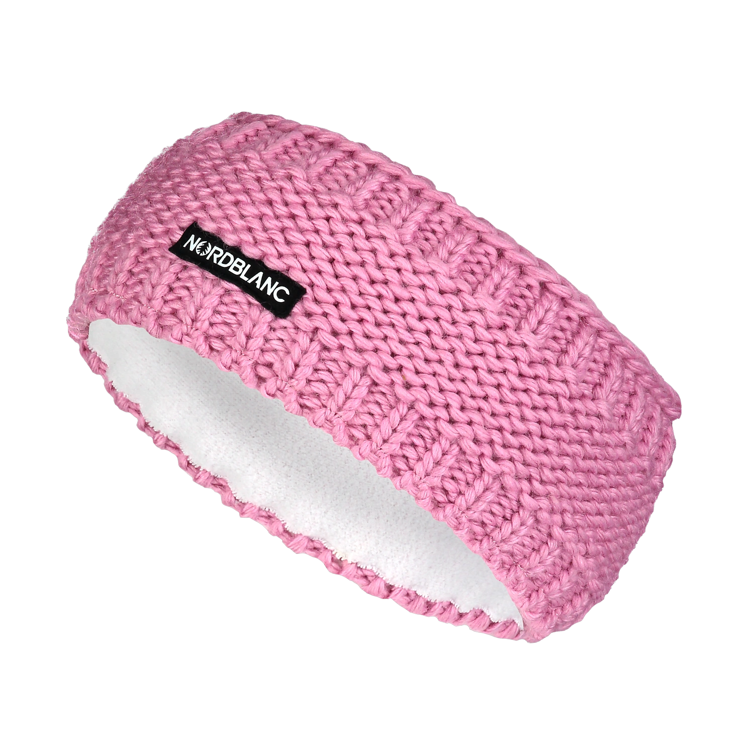 Headband women's - PLAIT pink