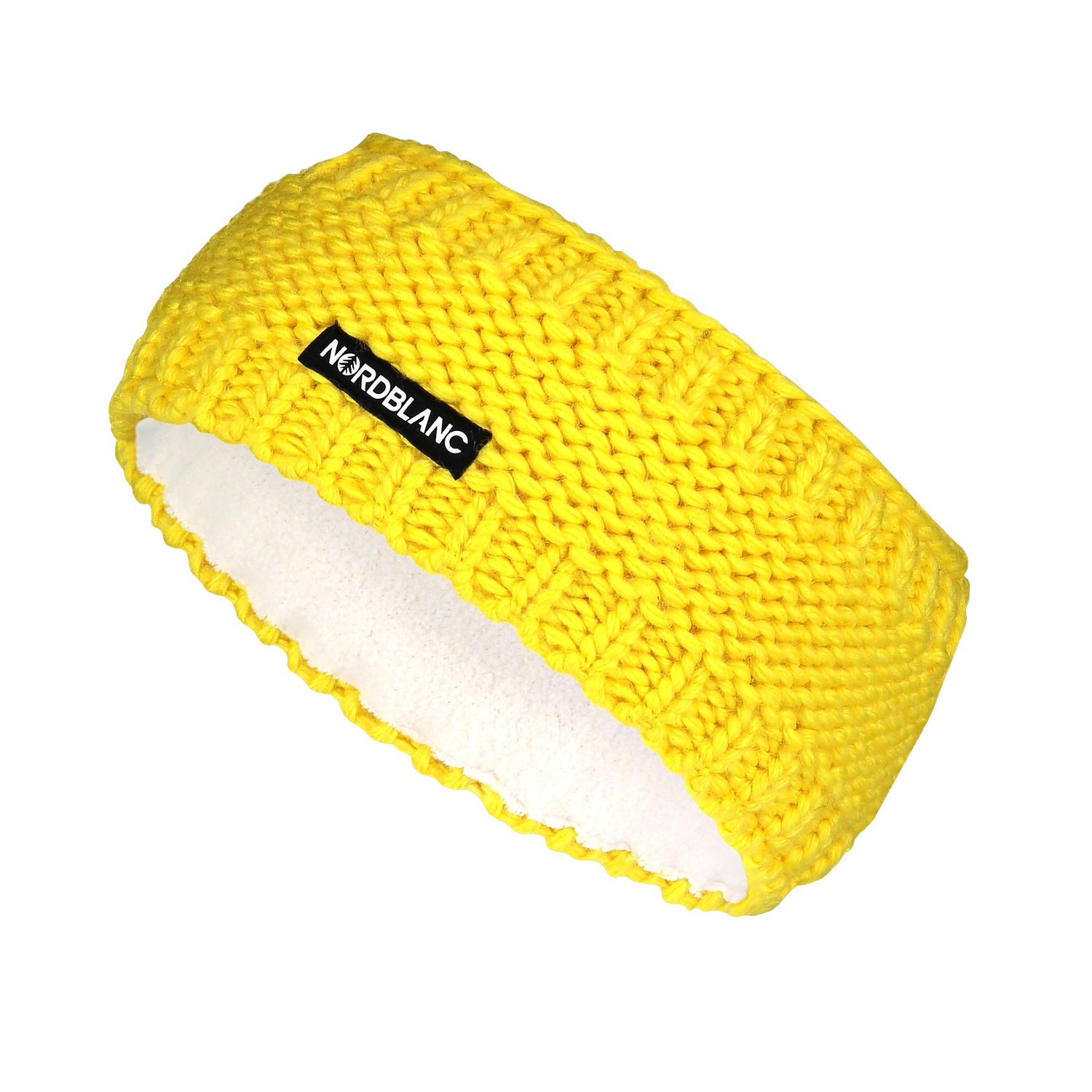 Headband women's - PLAIT yellow