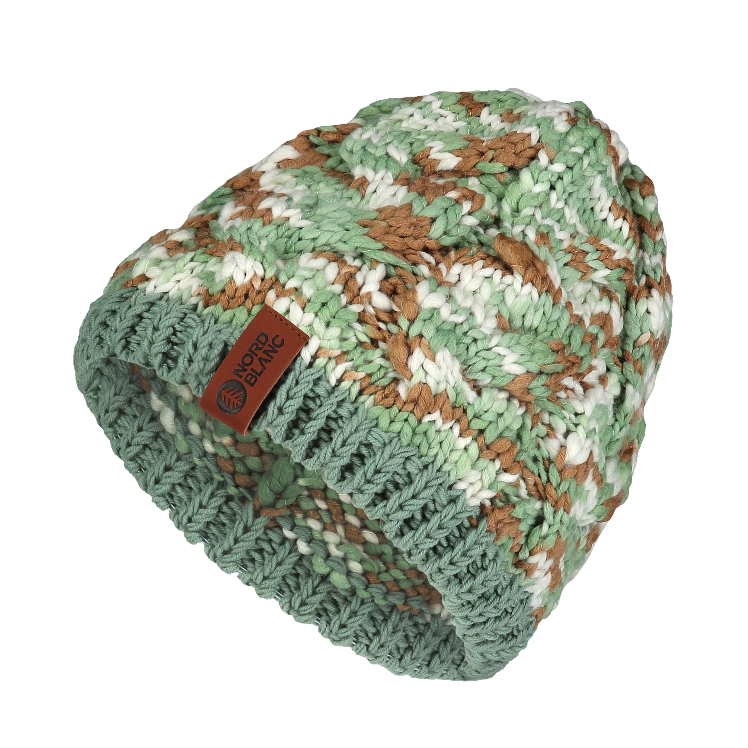 Hat women's - KNIT green