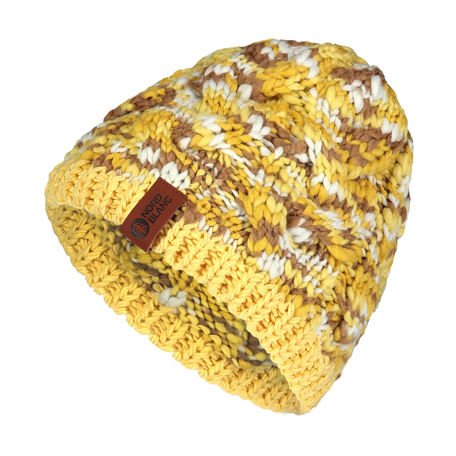 Hat women's - KNIT yellow