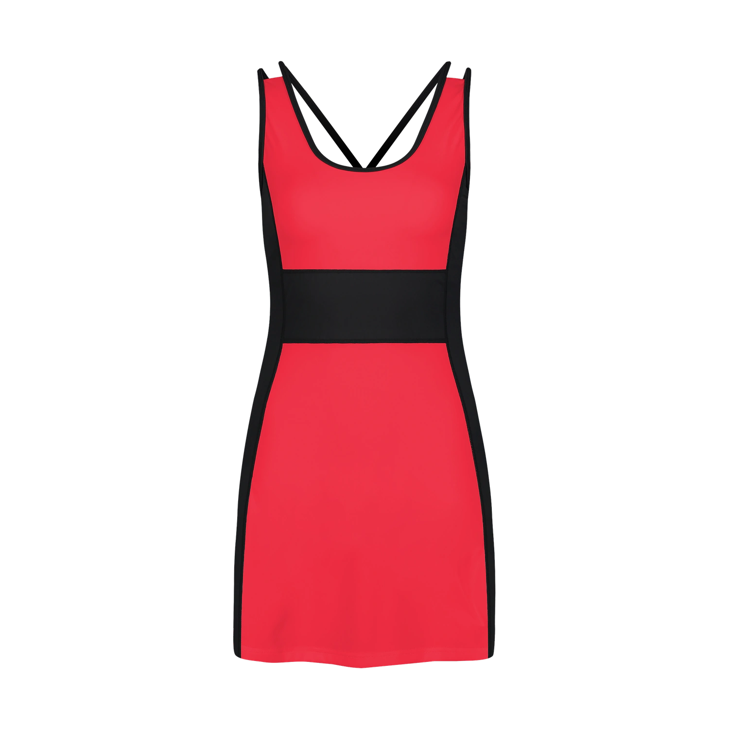 Sportkleid Damen - SILHOUETTE rot-1