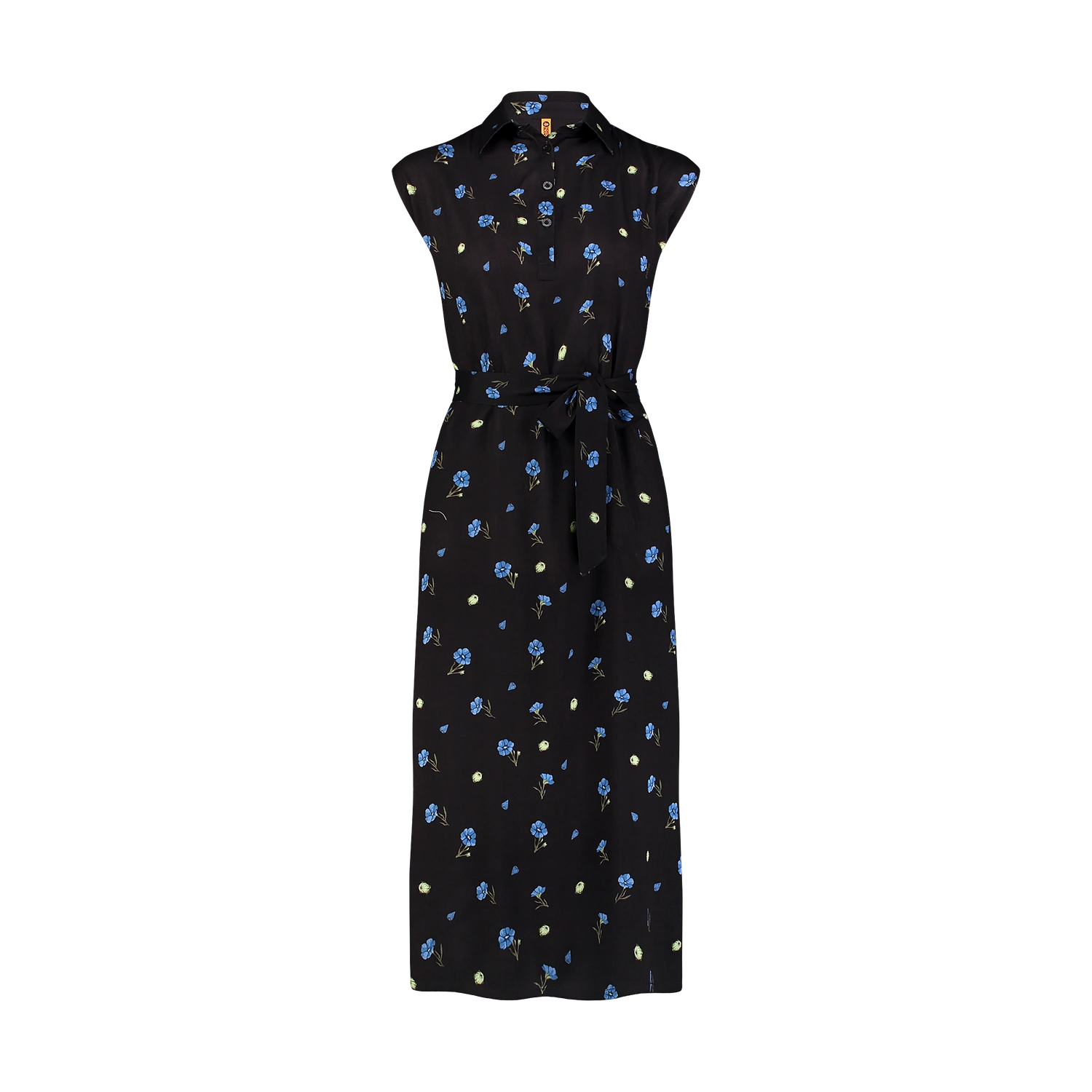 Sommerkleid Damen - CHEMISE schwarz