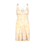 Sports dress women's - V-NECK beige